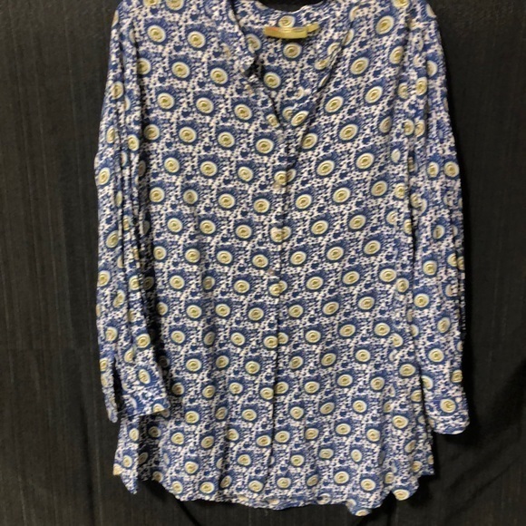 Tops - Rock Flower Paper popover tunic‎ blouse size small